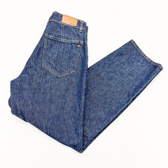 Madewell The Perfect Vintage Straight Jean Dark Wash Denim Size 26 MINT - Picture 10 of 10